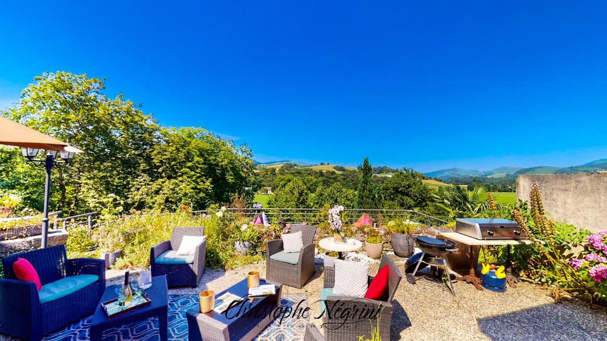 Chateau Porthos Tranquillite Des Pyrenees Lanne-en-Baretous Luaran gambar